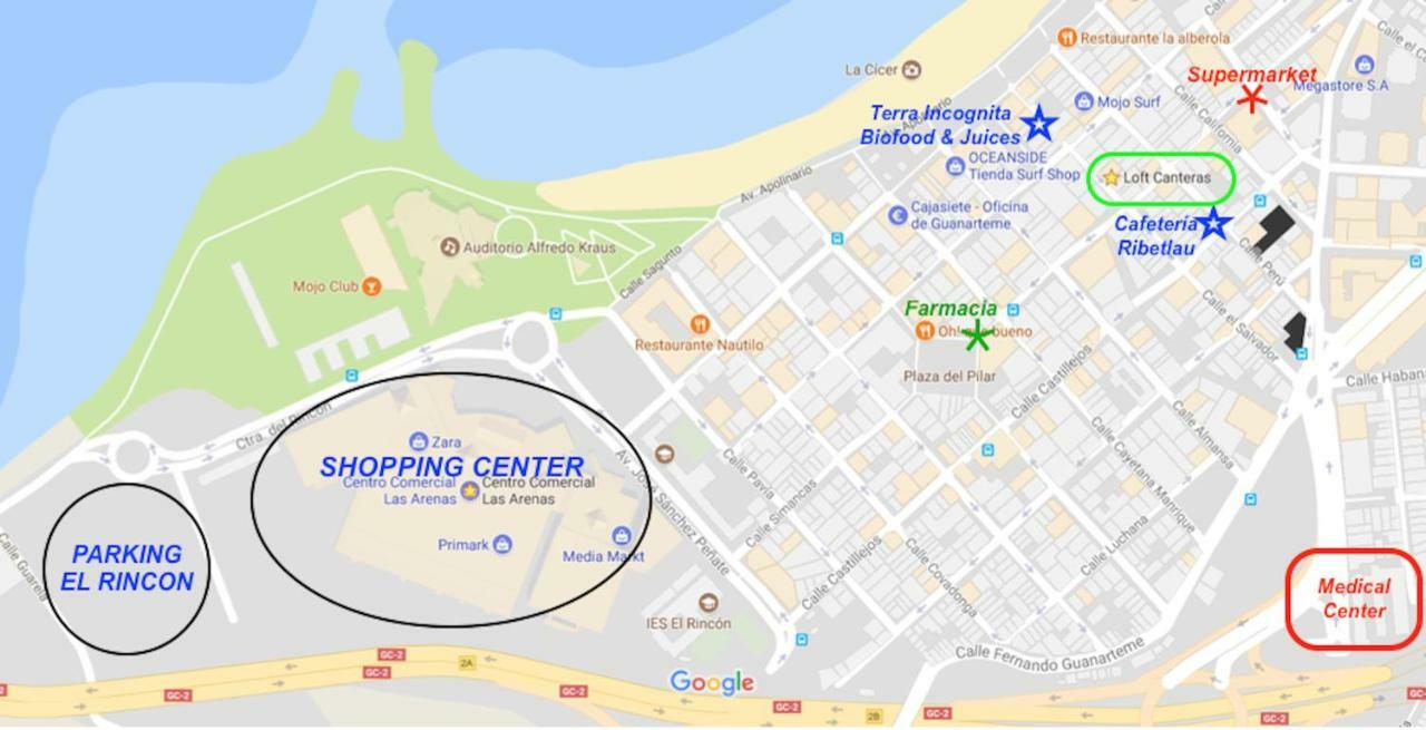 Loft Canteras Las Palmas de Gran Canaria Eksteriør billede